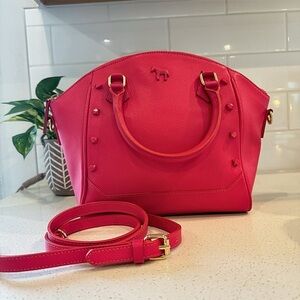 La Palette Red Hand Bag w/ Sling